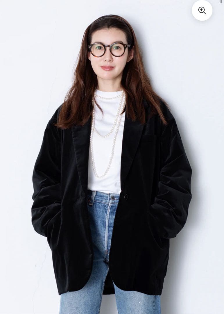 MY WEAKNESS ベルベット ジャケット