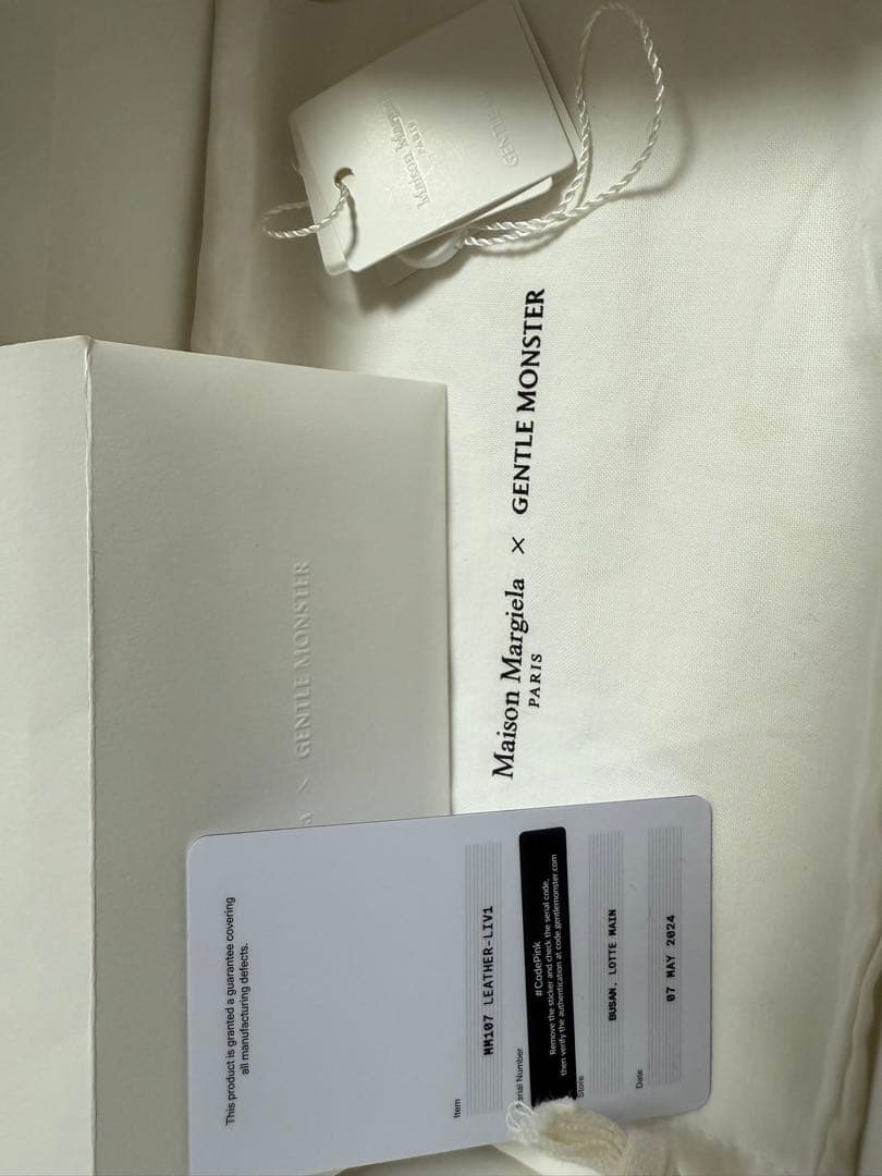 Maison Margiela MM107 Leather LIV1 サングラス