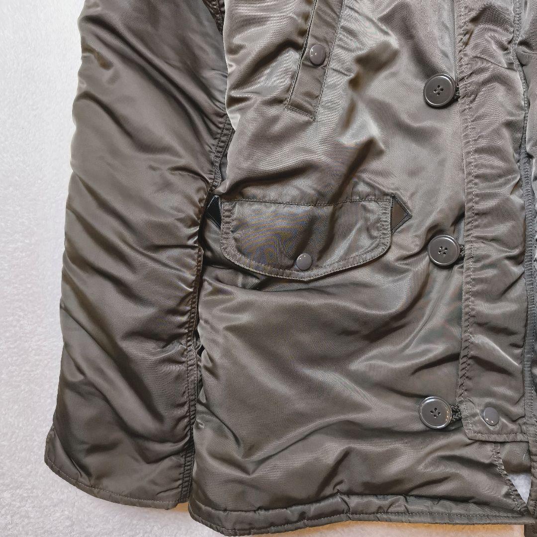 ALPHA INDUSTRIES N-3B フライトジャケット XL セージ