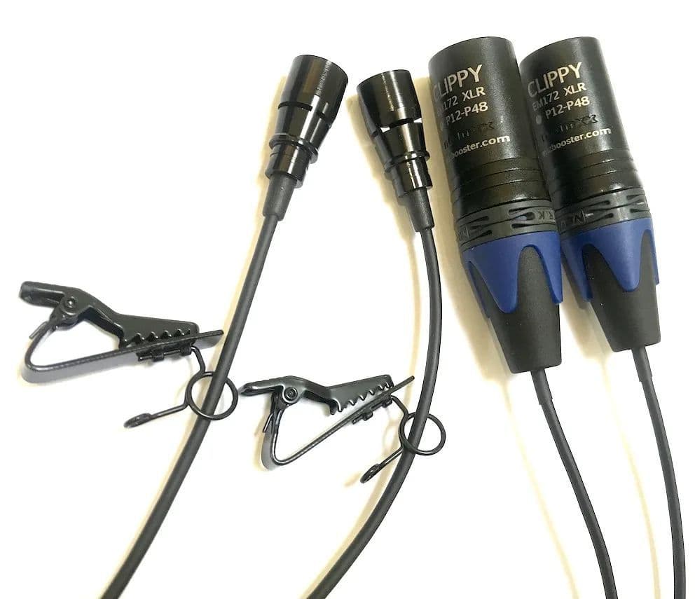 配信機器・PA機器・レコーディング機器 Clippy XLR EM272Z1 Matched Stereo Pair