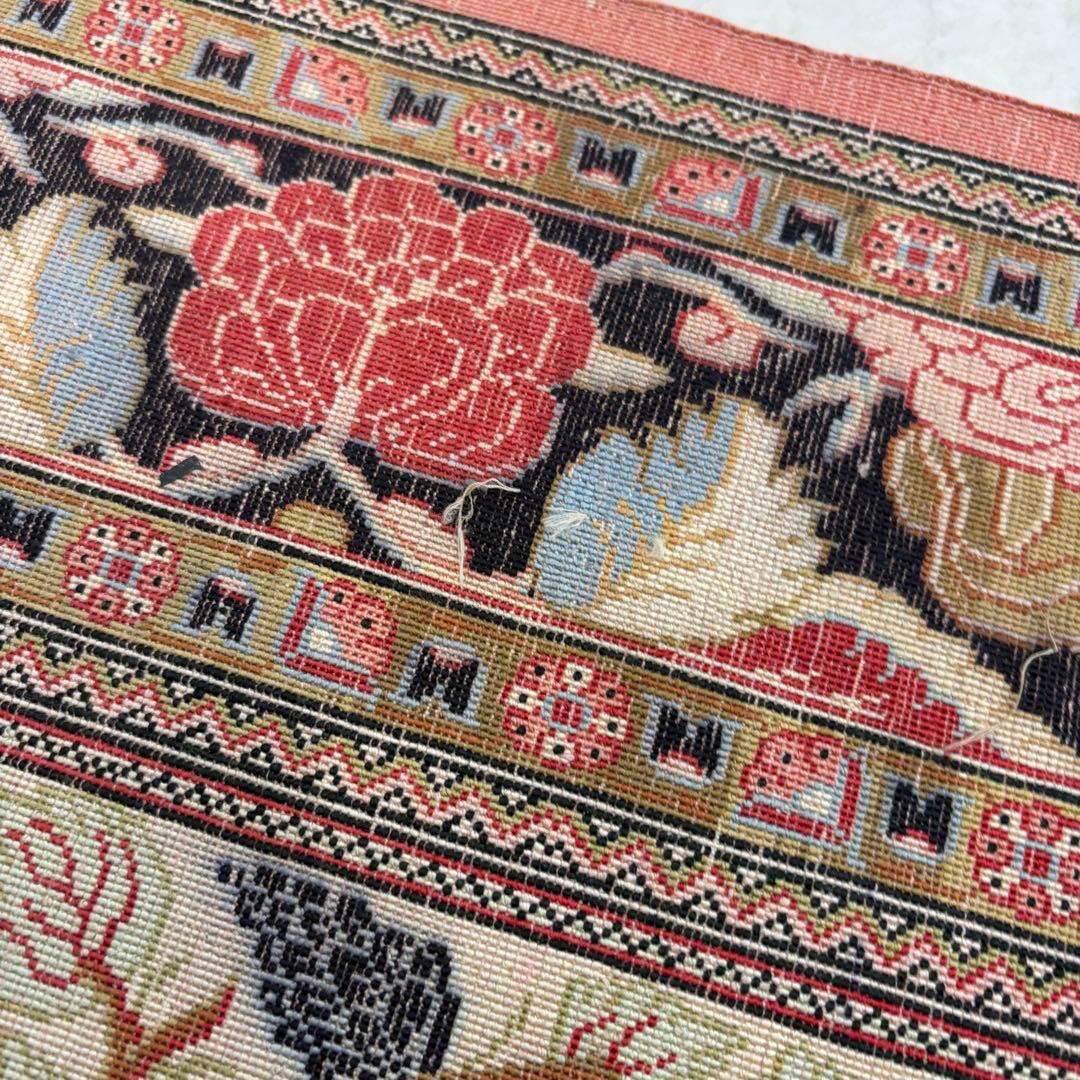 ペルシャ絨毯　コム産　シルク