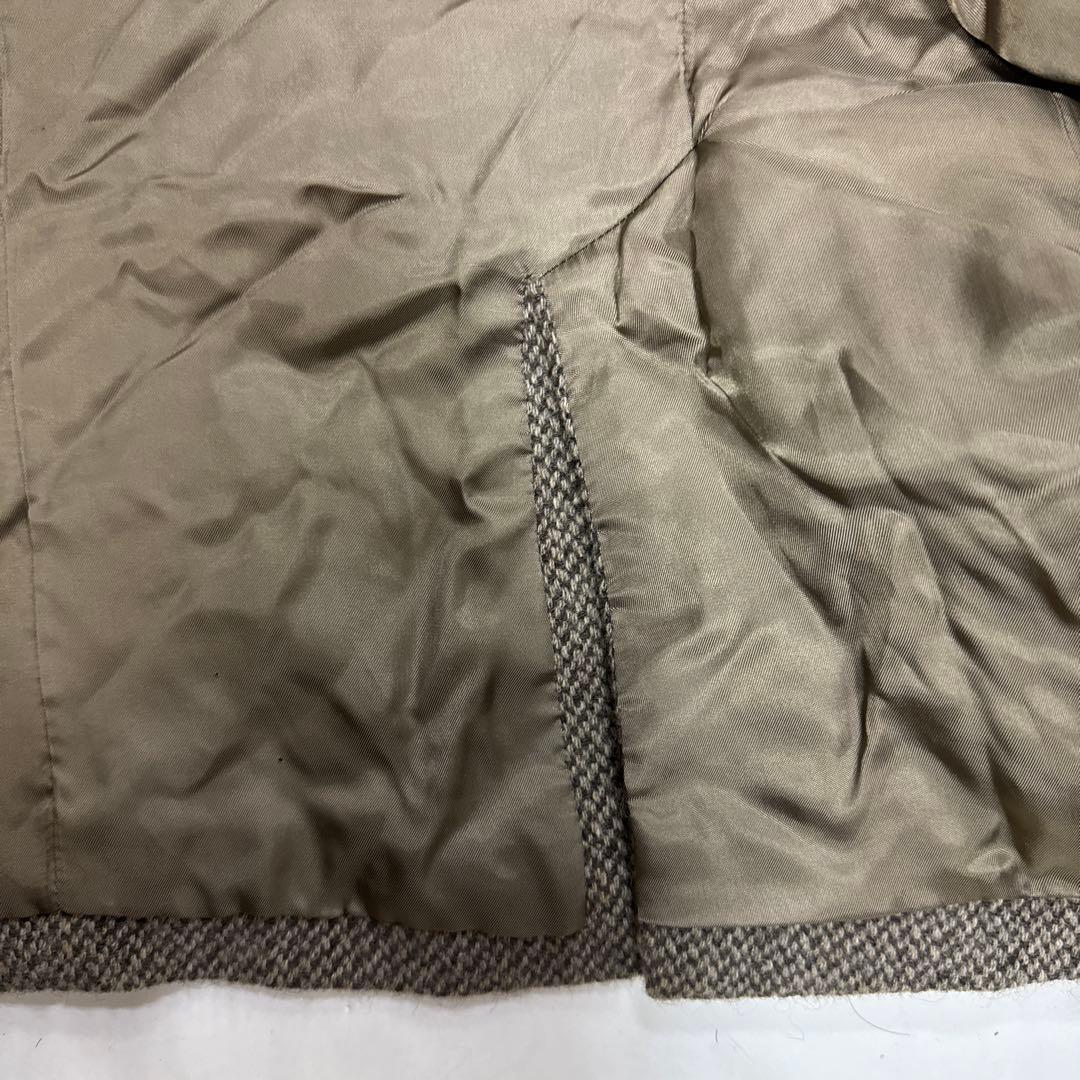 ビリジアン　ファー取り外し可能　トラッドなジャケット　サイズ48