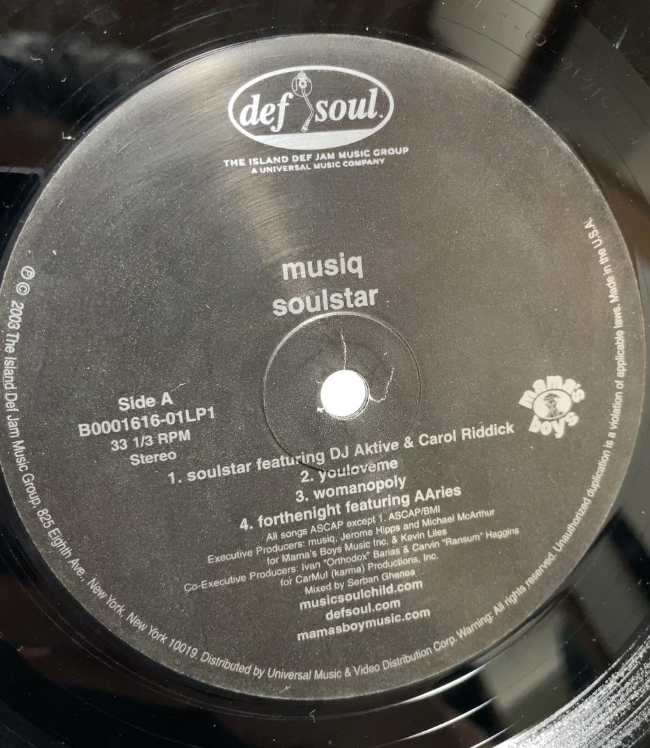 Musiq / Soulstar（2LP）