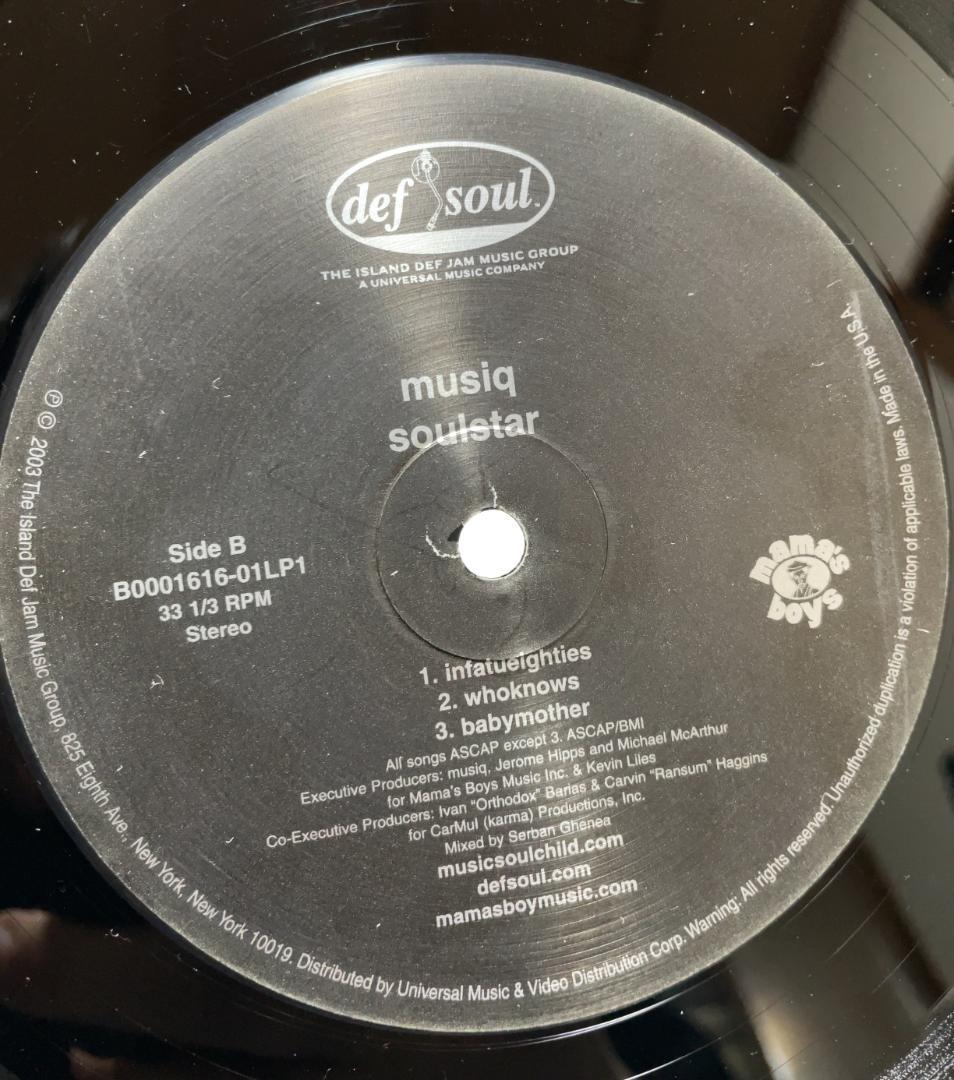 Musiq / Soulstar（2LP）