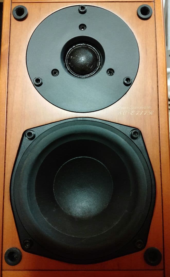 DENON 木製スピーカー　SC-E717R