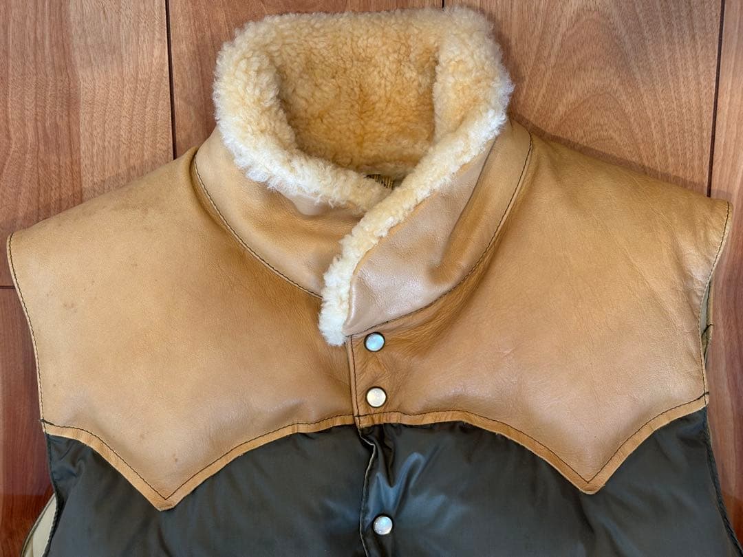 Rocky Mountain Featherbed ダウンベスト40 カーキ