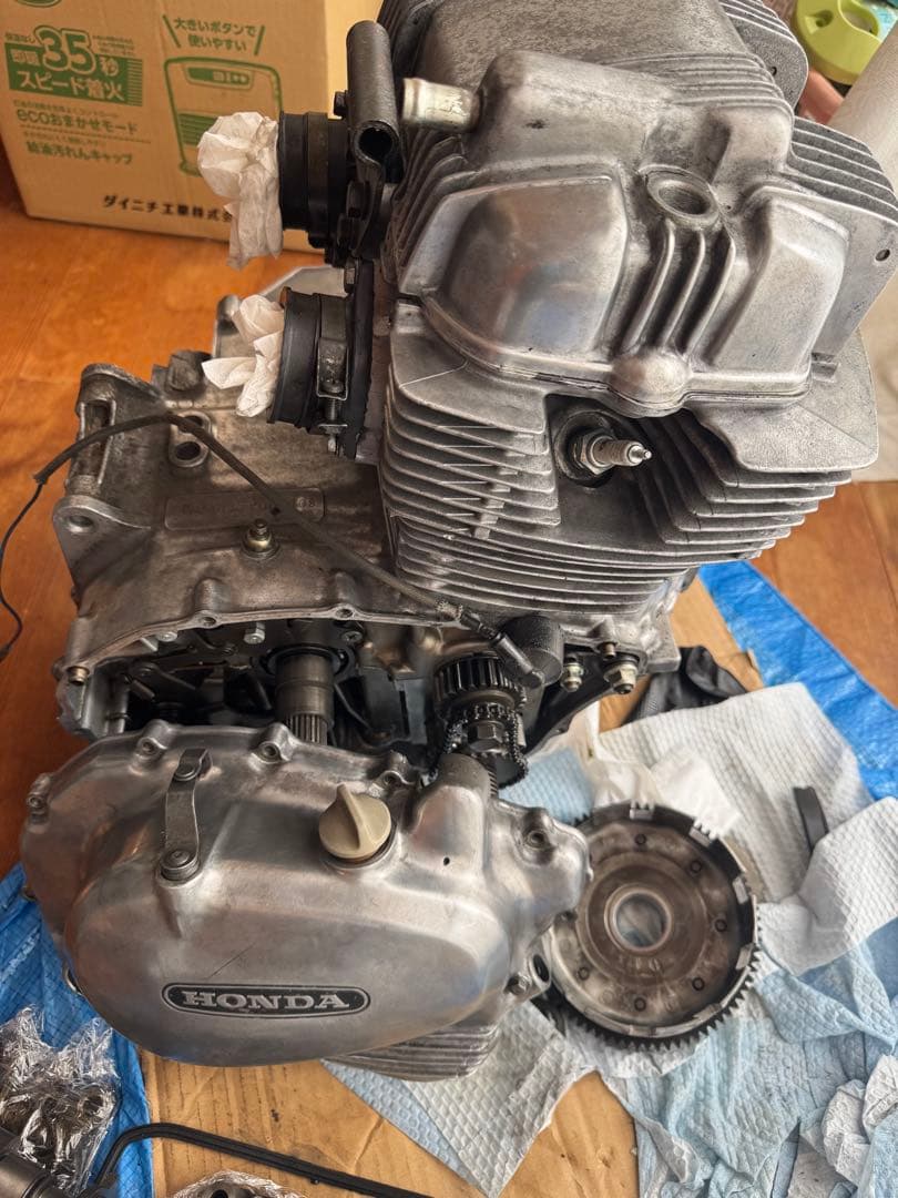 cb250tエンジン、引き取り限定