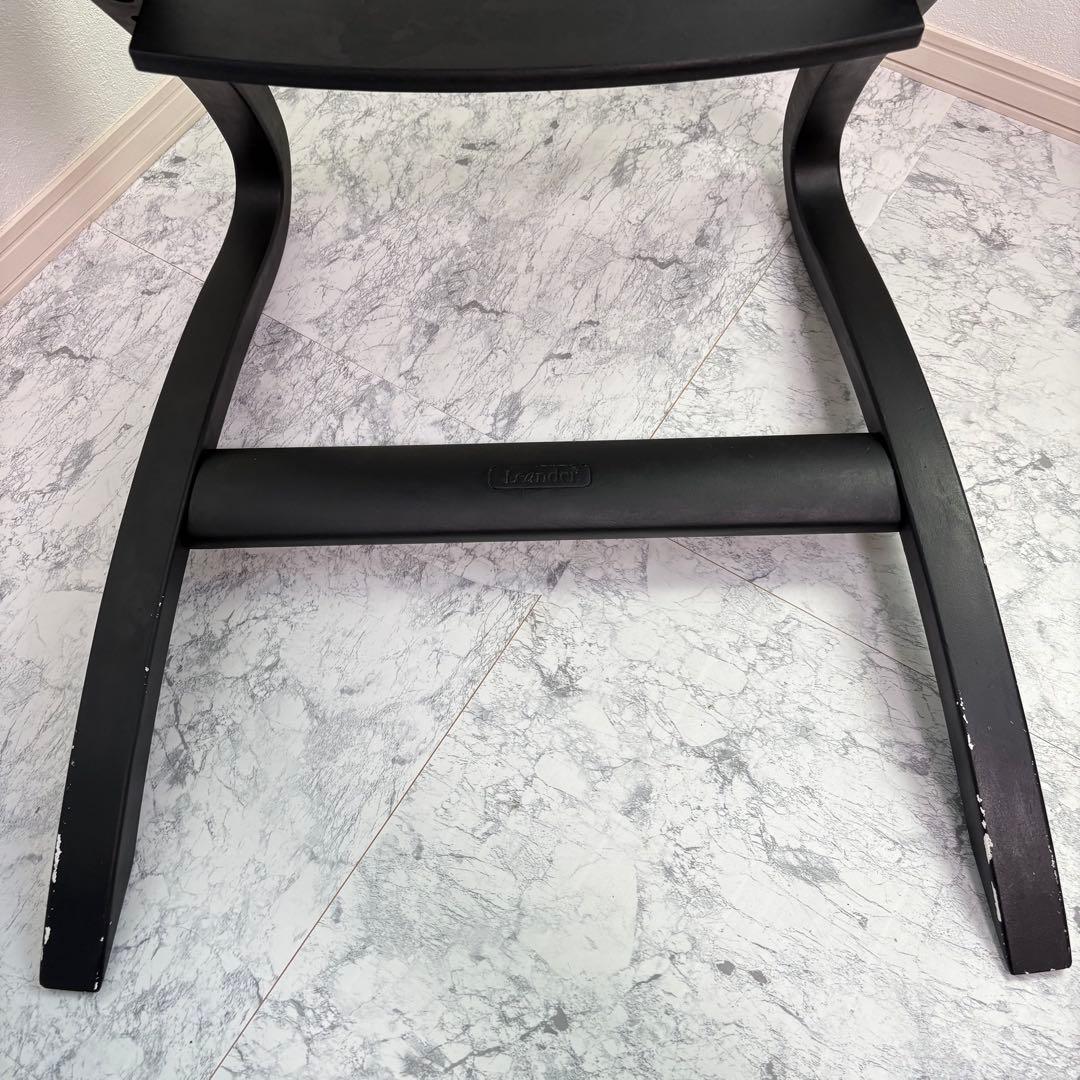 LEANDER ハイチェア　ブラック　北欧　リエンダー　ベビーチェア　イス