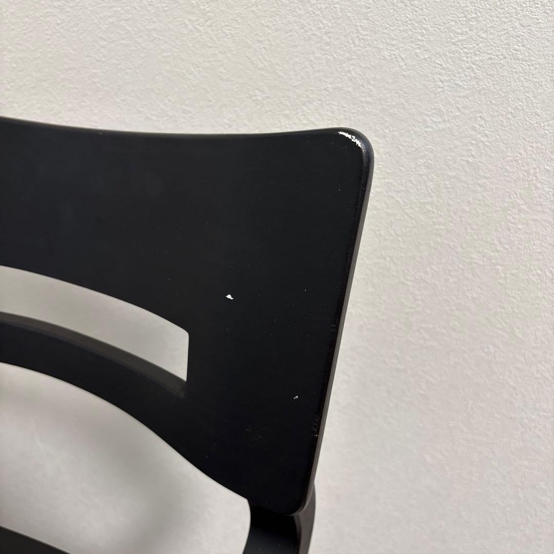 LEANDER ハイチェア　ブラック　北欧　リエンダー　ベビーチェア　イス