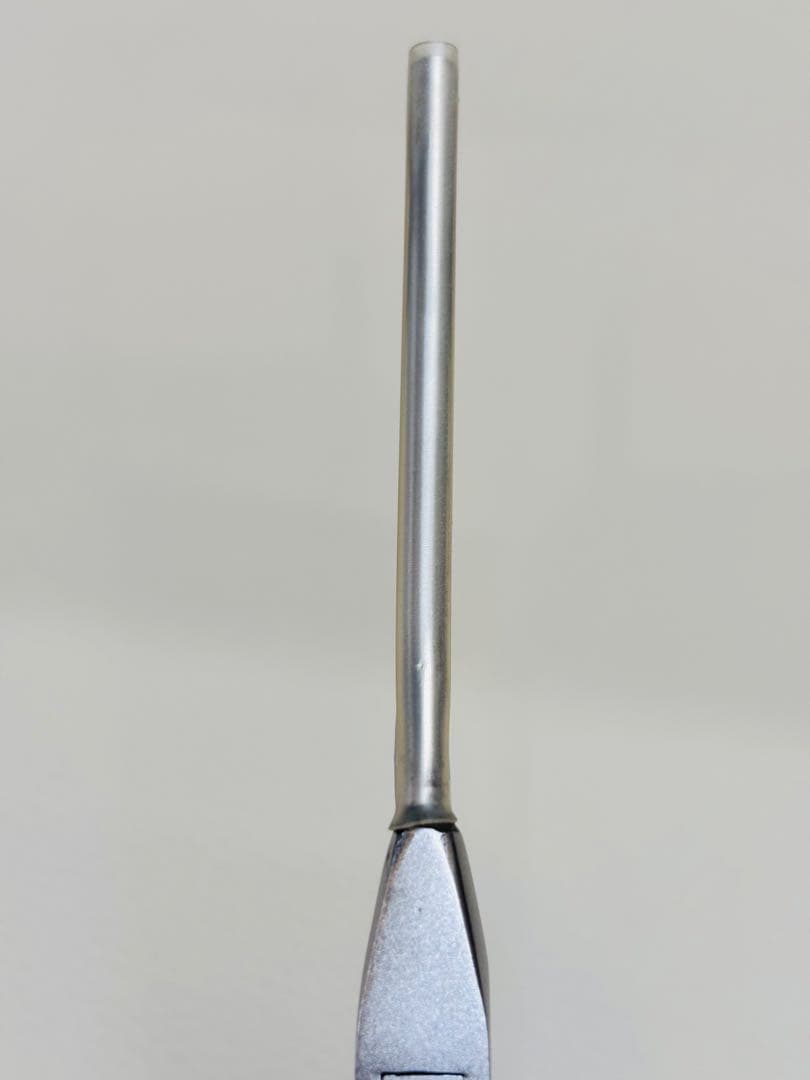 超美品　シルバーアイロン 2.3ミリ極細アイロン　廃盤品　 /レンツアイロン