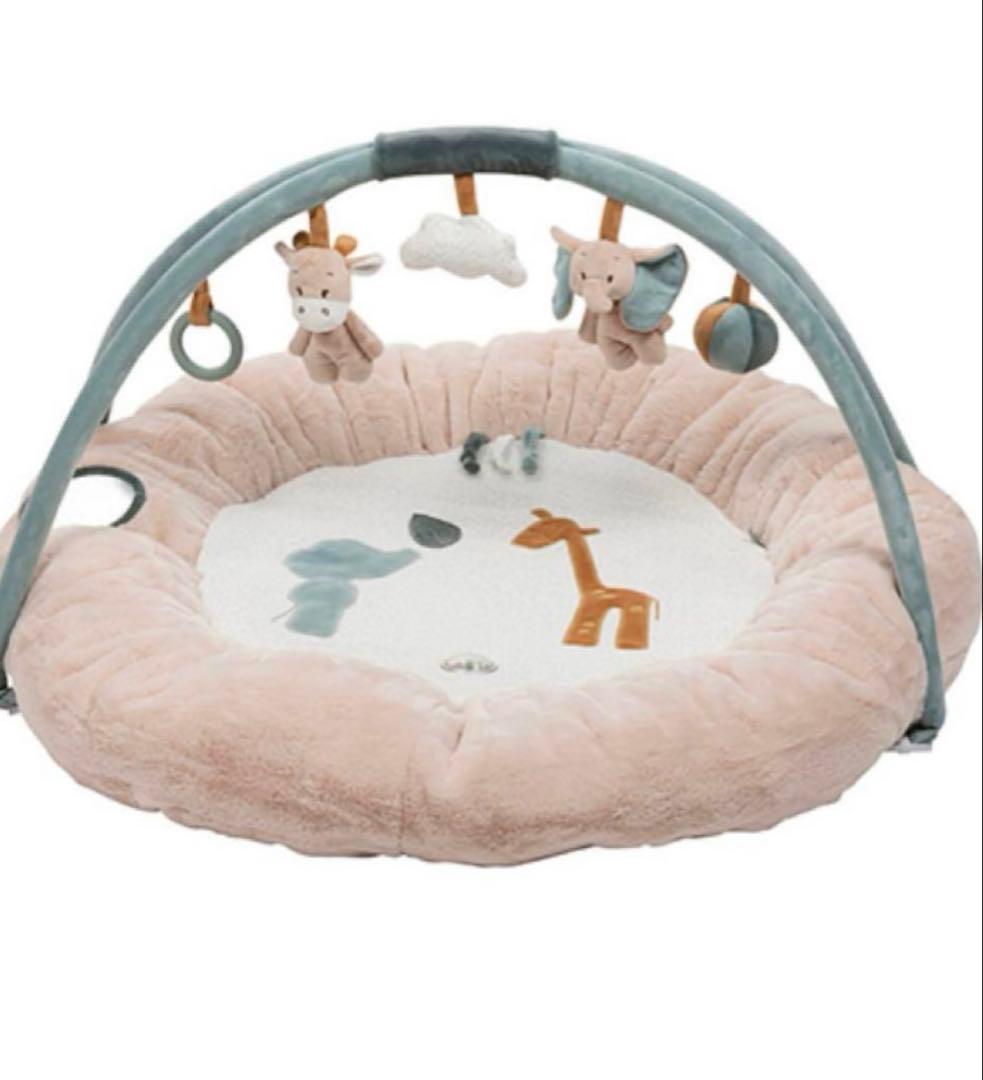 Nattou ナチュー　ベビー　プレイマット　ルナ＆アクセル 丸型