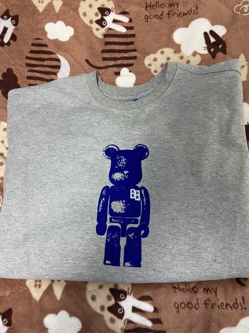 ADERERROR×BE@RBRICK★限定スウェット　グレー　A2