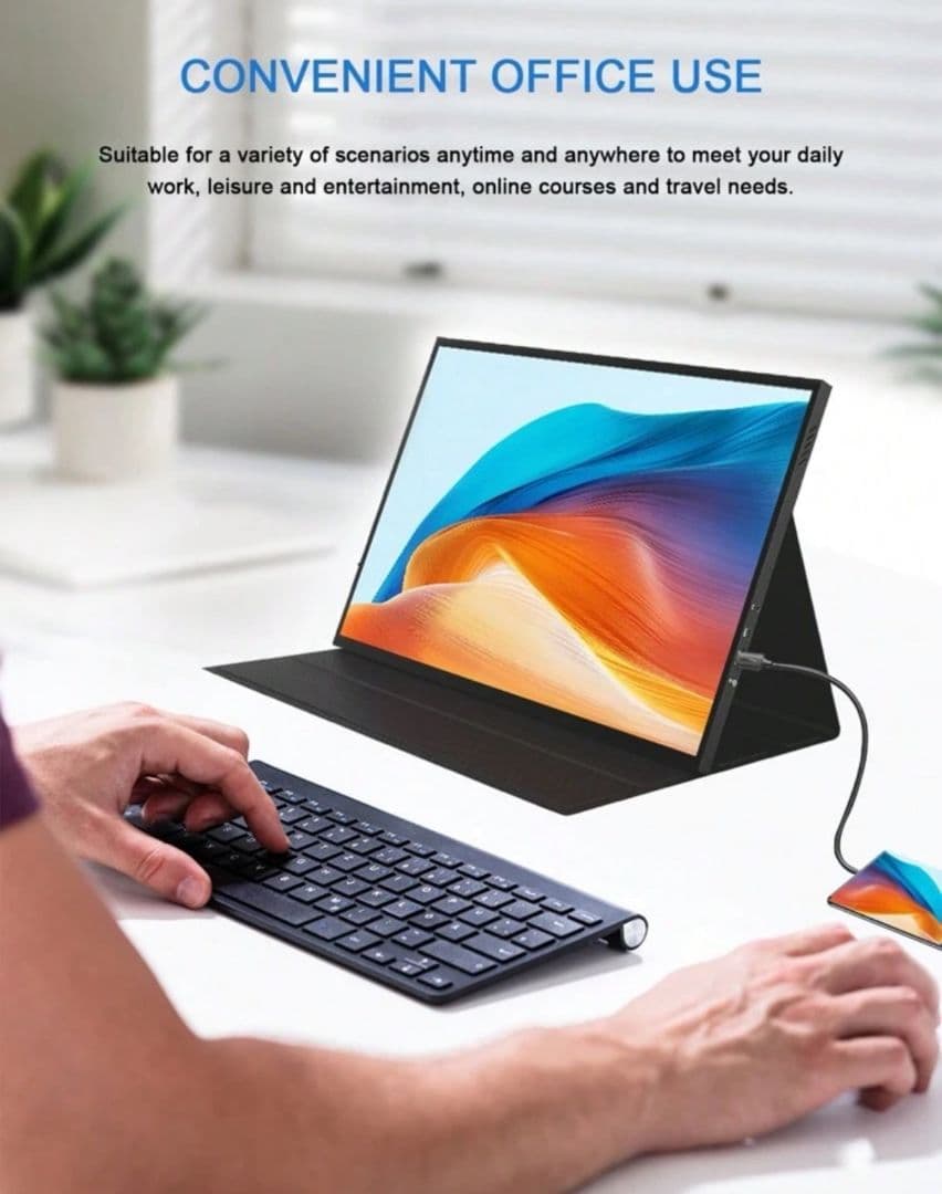 13.5インチ ポータブルモニター 60Hz