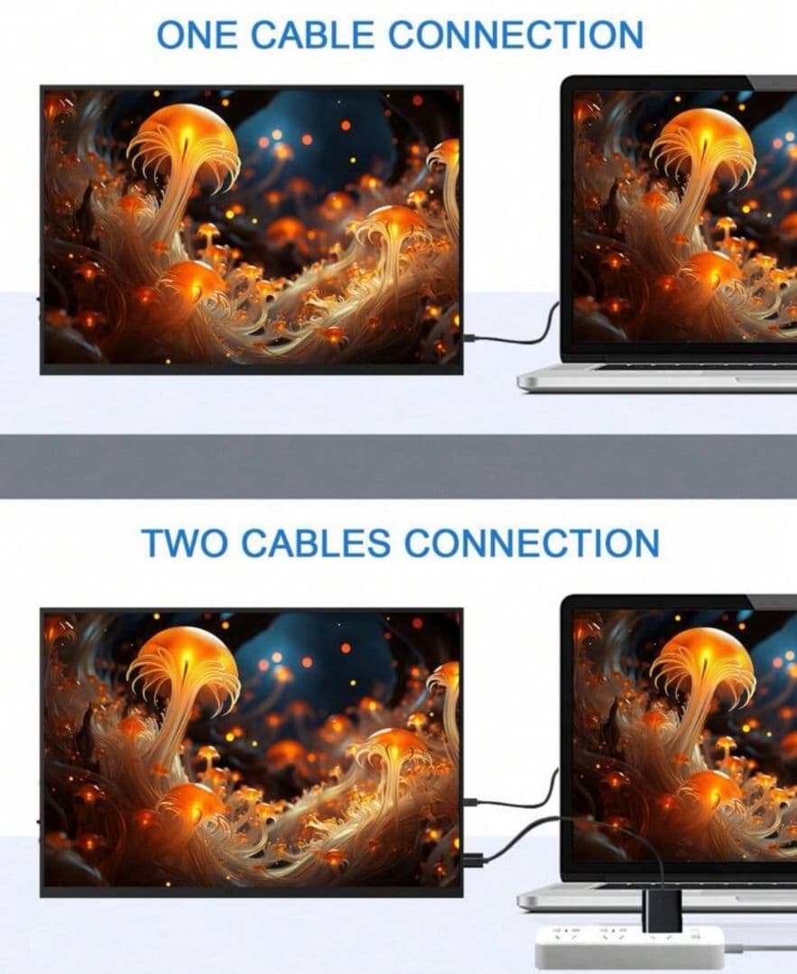 13.5インチ ポータブルモニター 60Hz