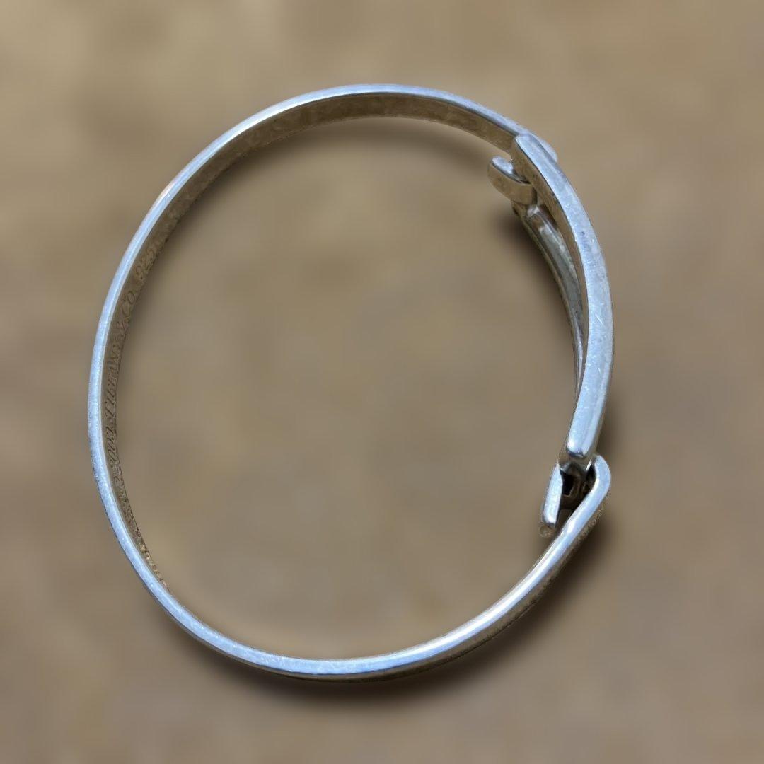 ティファニー レクタングル オープン スクエア ブレスレット シルバー