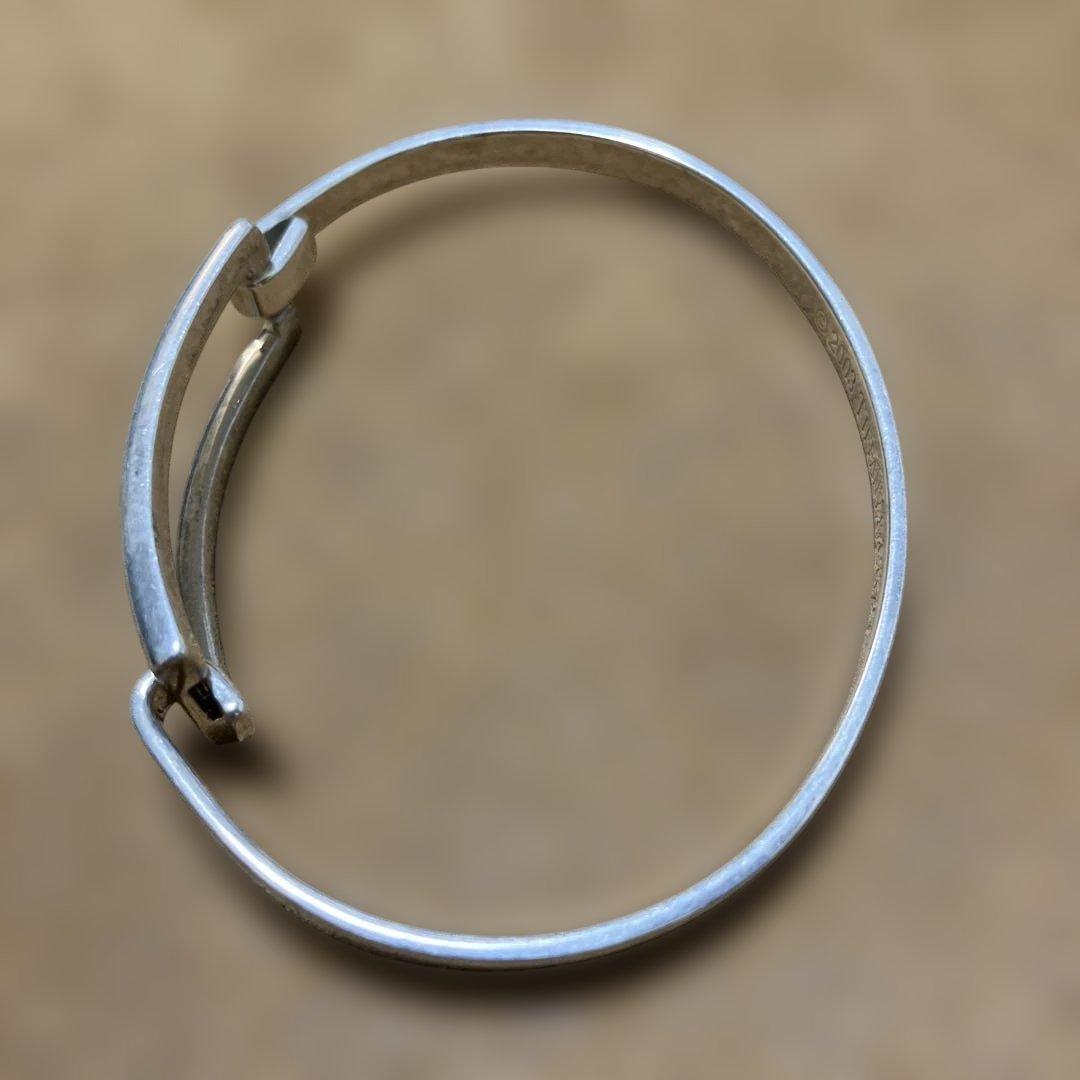 ティファニー レクタングル オープン スクエア ブレスレット シルバー