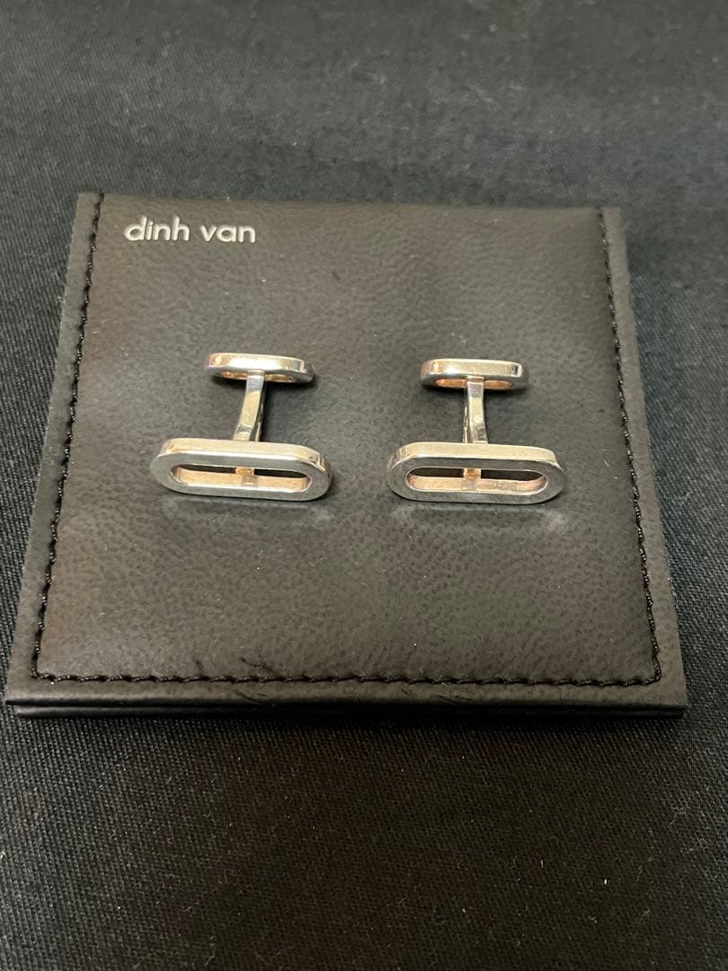 dinh van ディンヴァン シルバー 925 カフリンクス マイヨン レア物