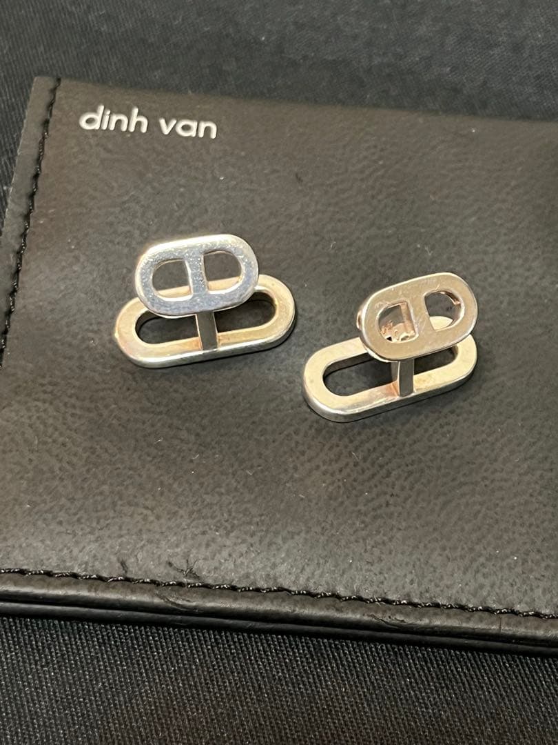 dinh van ディンヴァン シルバー 925 カフリンクス マイヨン レア物