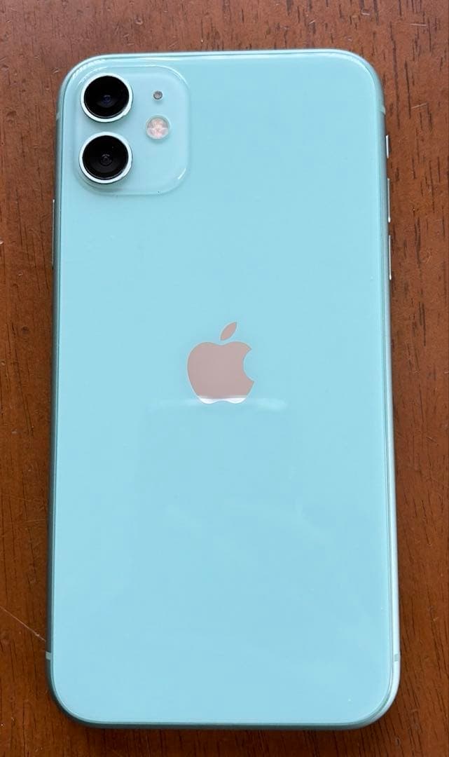 iPhone11(グリーン) ＋iPhone11用のガラスフィルム(1枚)