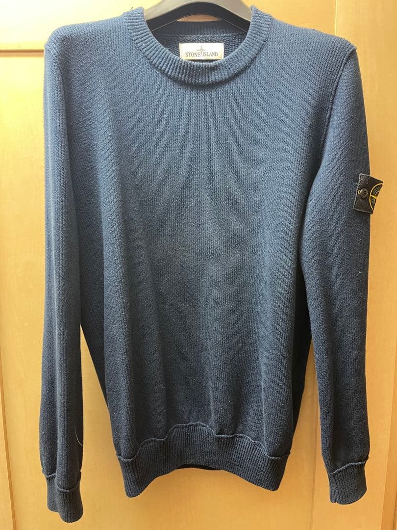 STONE  ネイビー ニットセーター