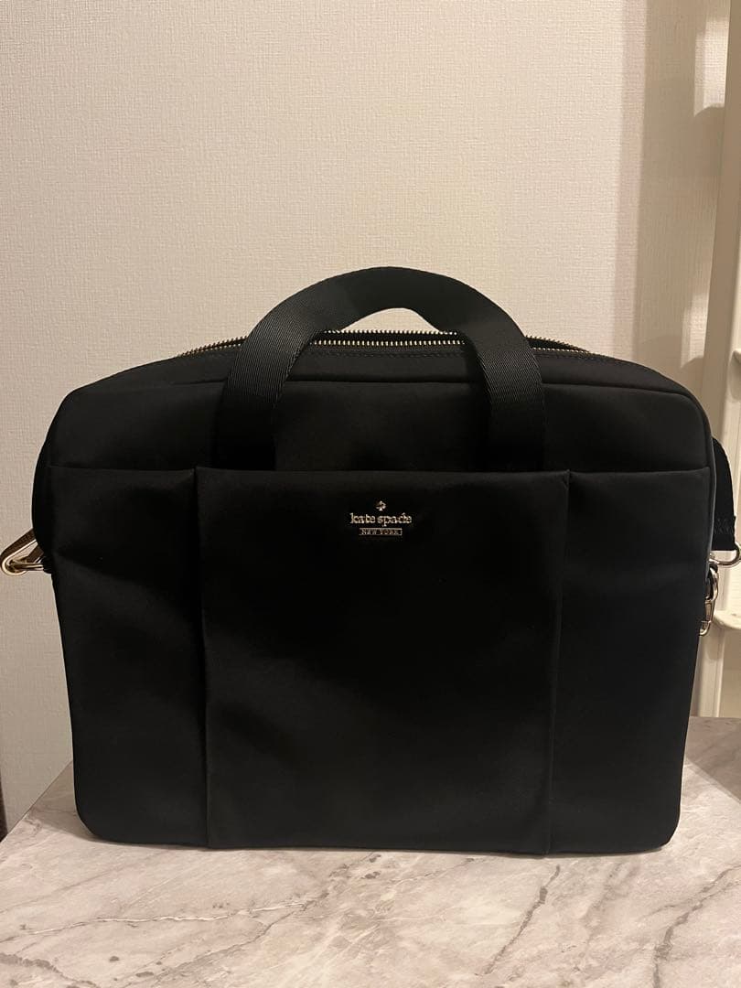 【美品】kate spade 2WAYビジネスバッグ｜A4収納可｜