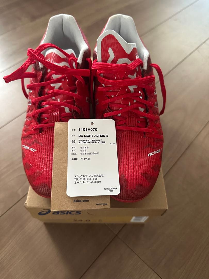 ASICS DS LIGHT ACROS 3 サッカーシューズ 24.0cm