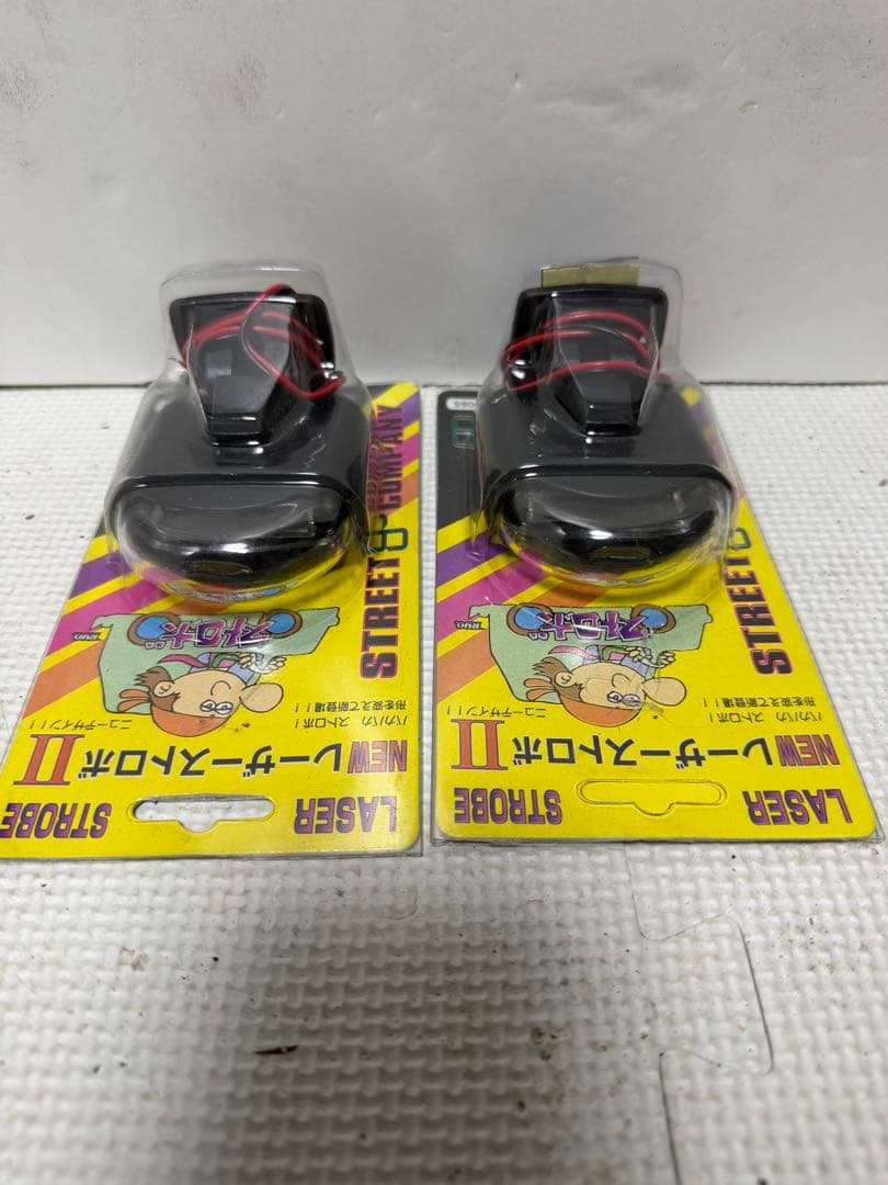 当時物レーザーストロボⅡクリアー2個検索AF18ディオ/旧dio/クレタク/