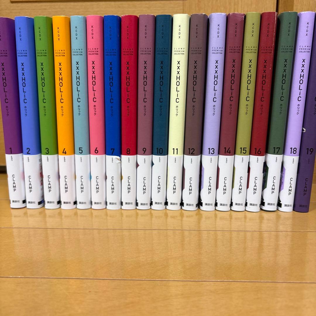 xxxHolicホリック 新装版 全19巻セット 全巻初版　全ポストカード付き