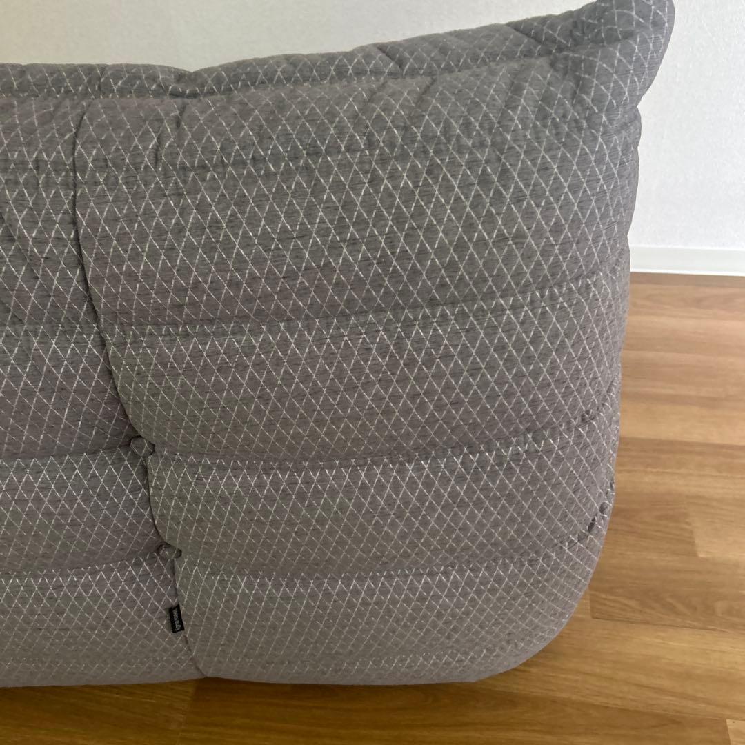 【極美品】リーンロゼ　トーゴ1Pソファ　ファブリック　グレー