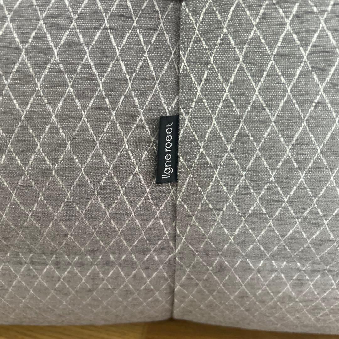 【極美品】リーンロゼ　トーゴ1Pソファ　ファブリック　グレー