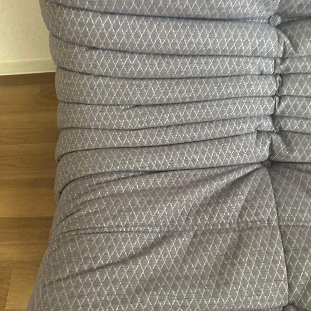 【極美品】リーンロゼ　トーゴ1Pソファ　ファブリック　グレー