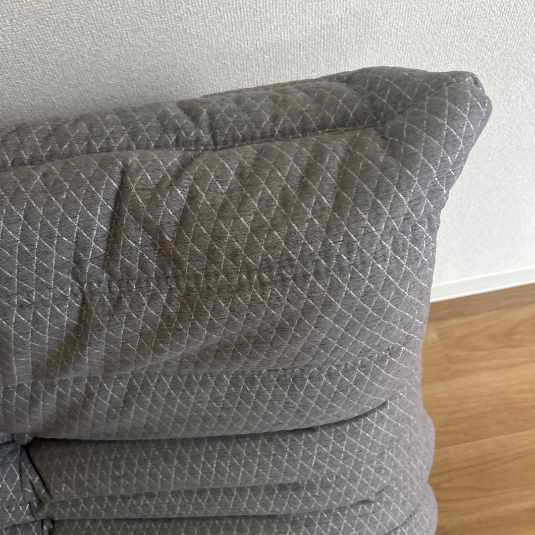 【極美品】リーンロゼ　トーゴ1Pソファ　ファブリック　グレー