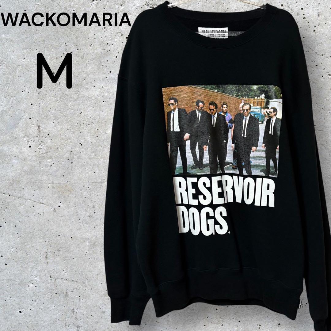 【極美品】WACKO MARIA レザボアドッグス スウェット M ブラック