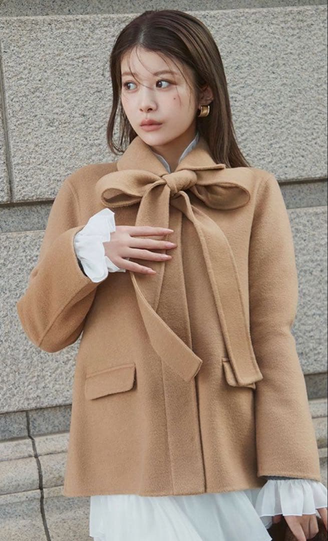 スナイデル　リボン　リバー　コート