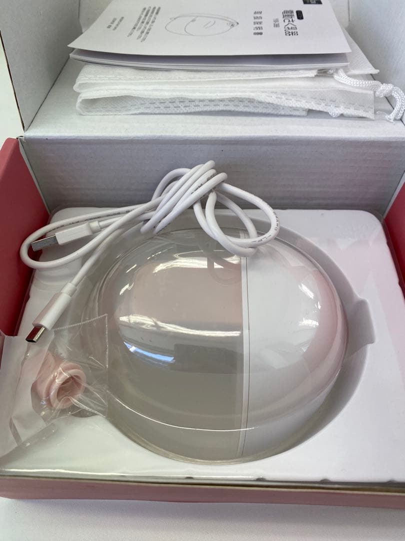 izxi(いつくし) ハンズフリー 電動さく乳器　2個セット　YW-388