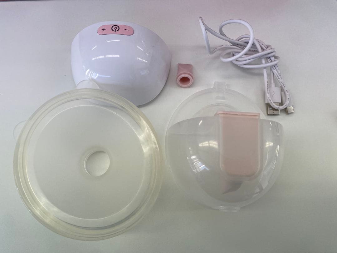 izxi(いつくし) ハンズフリー 電動さく乳器　2個セット　YW-388