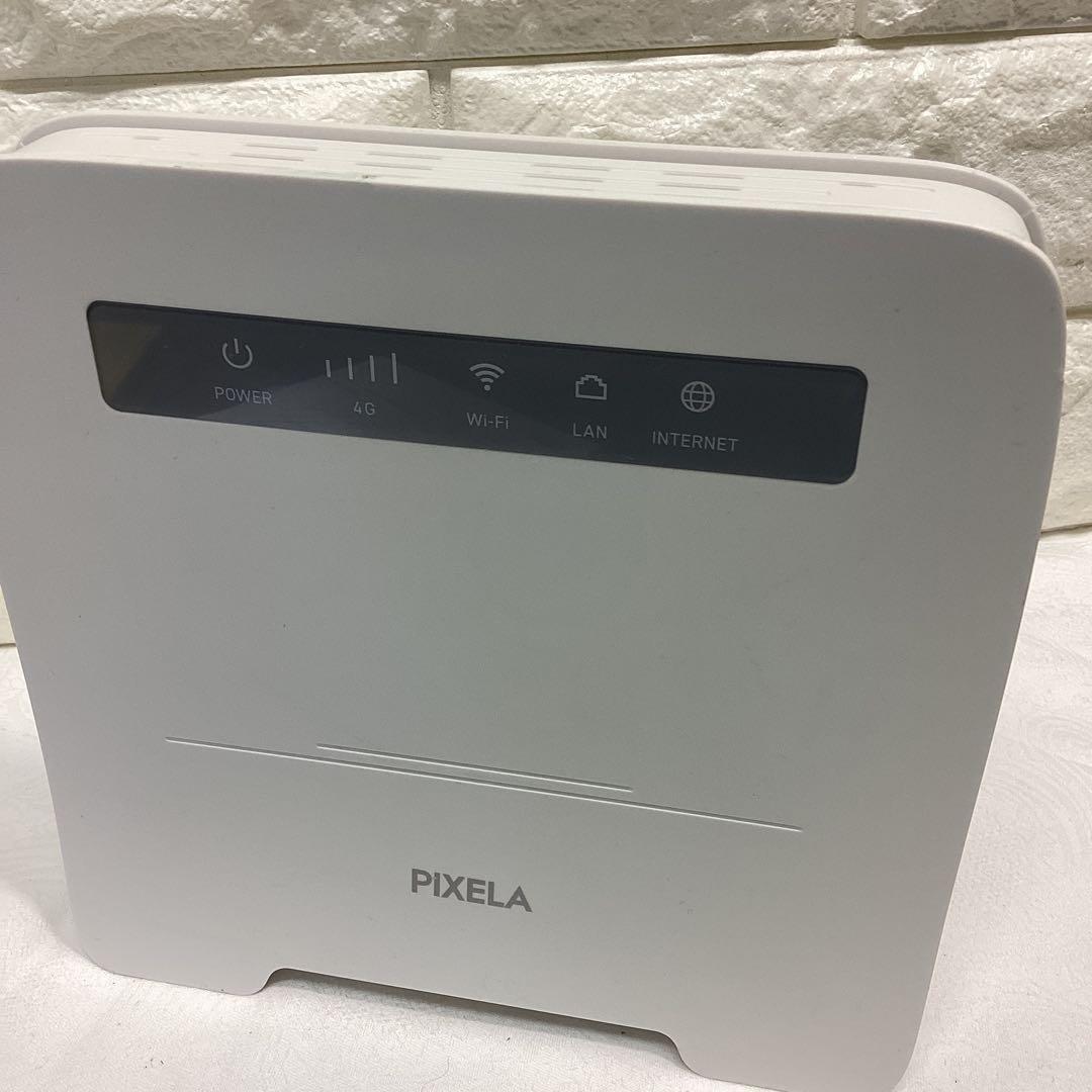 P PIXELA LTE対応　SIMフリーホームルーター　PIXーRT100