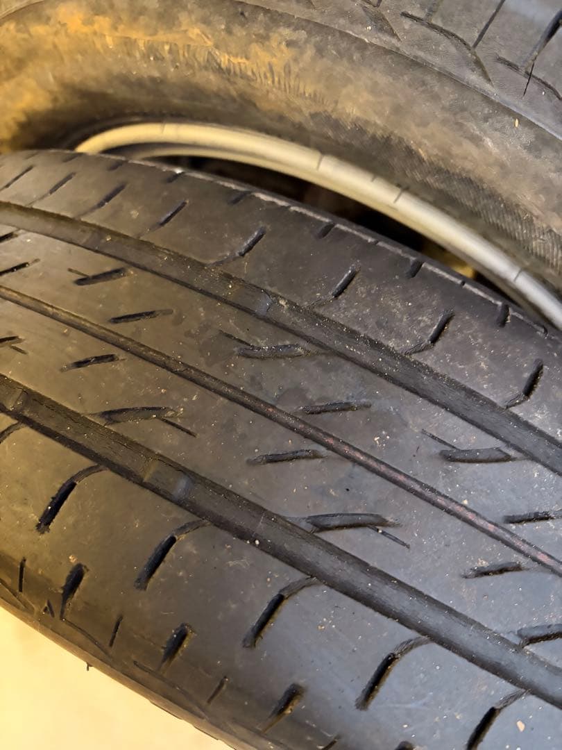 送料込み 155/65r 14インチ ダイハツホイールセット サマータイヤ