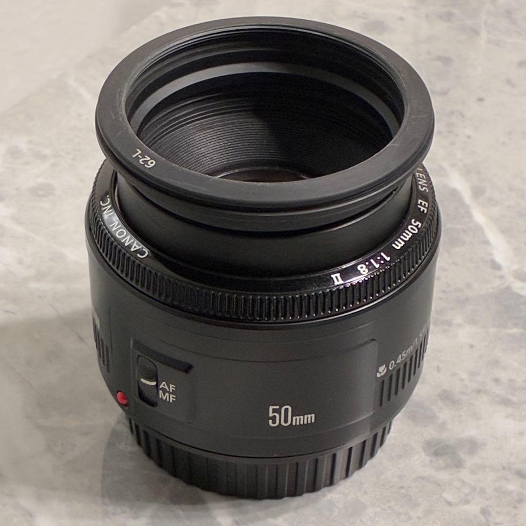 ⭐️美品⭐️キャノン Canon EF50mm 1:1.8 II 単焦点レンズ