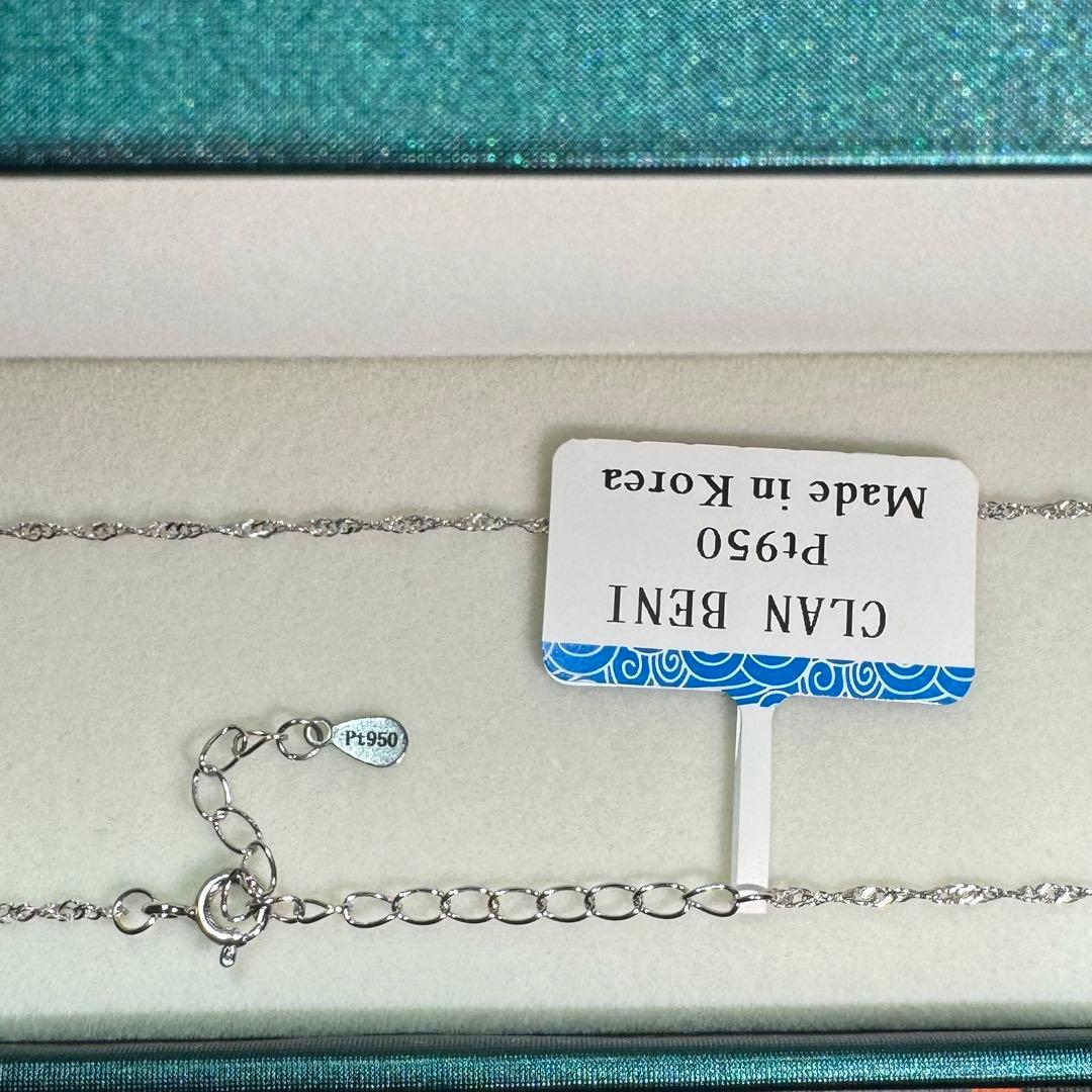 プラチナ Pt950 スクリューチェーンネックレスA2133