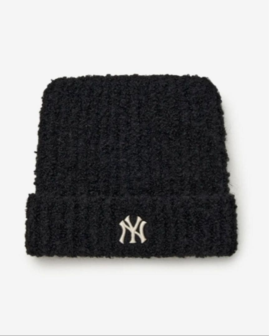 帽子 Plush Meow Beanie NY (Black)