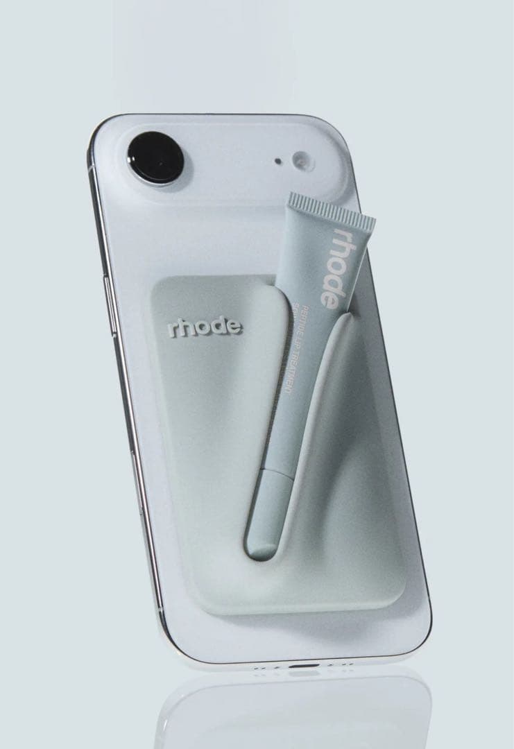 iPhoneアクセサリー rhode snap-on lip case grey