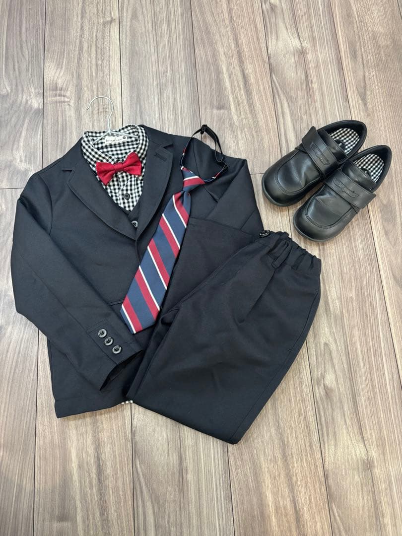 ブランシェス　フォーマルスーツ　120センチ　7点セット