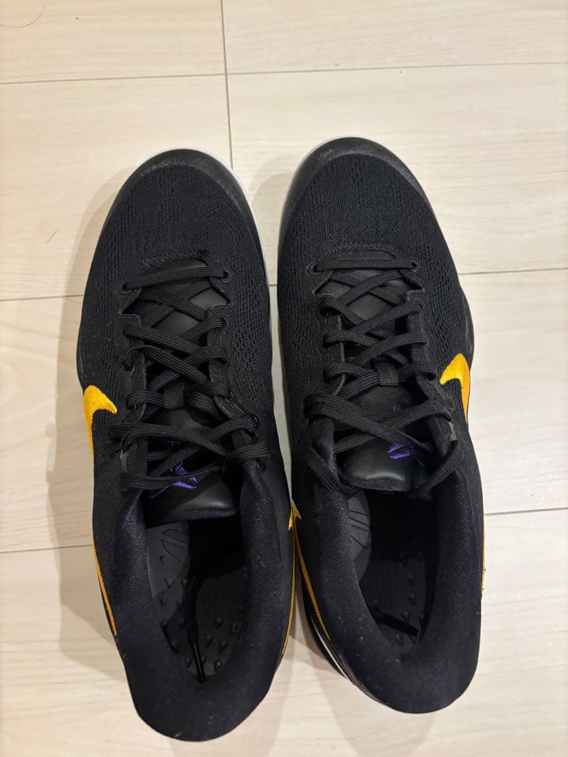 シューズ(男性用) NikeKobe8 Protro BlackandUniversityGold