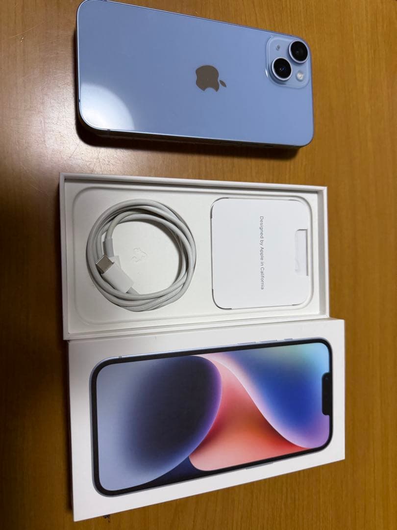 Apple iPhone 14ブルー 128GB本体