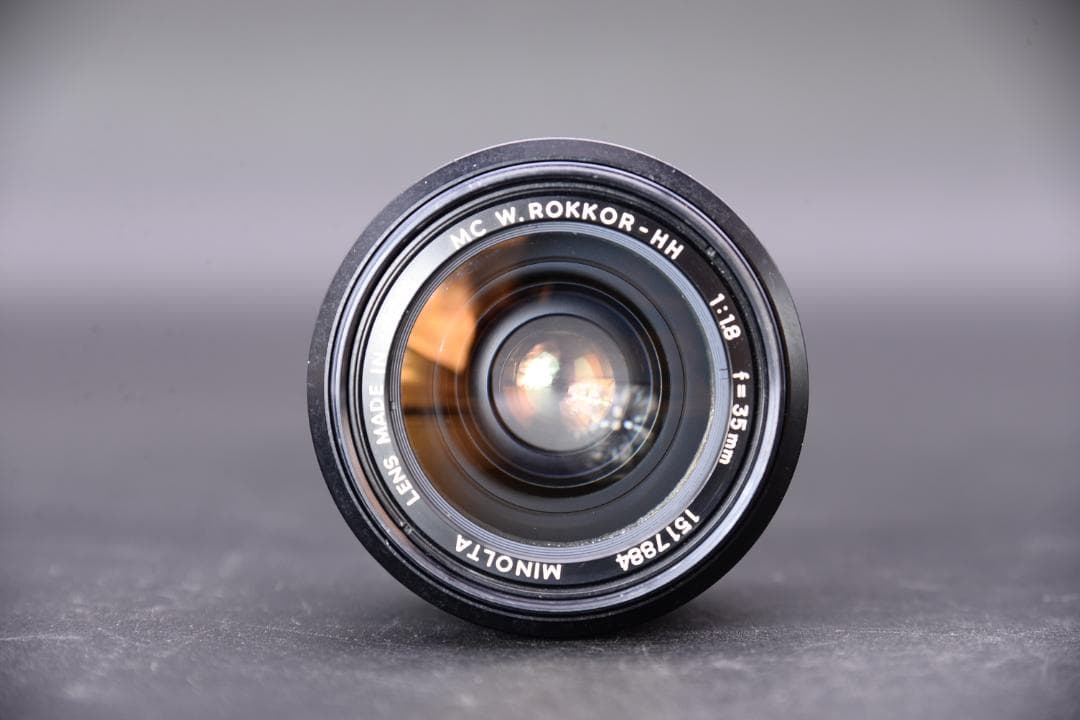Minolta ミノルタ MC W.Rokkor HH 35mm f1.8
