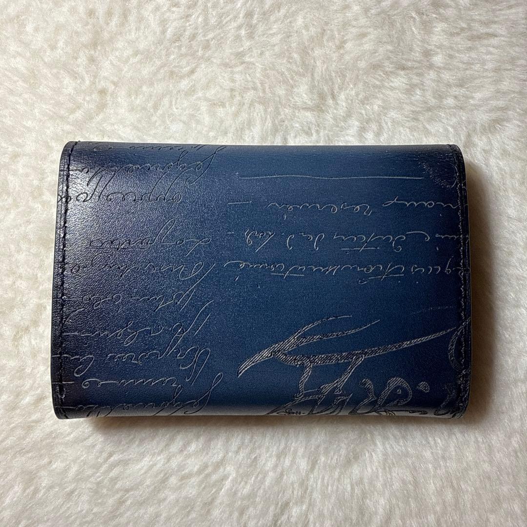 BERLUTI ベルルッティ　インブイア スクリットレザー カードホルダー