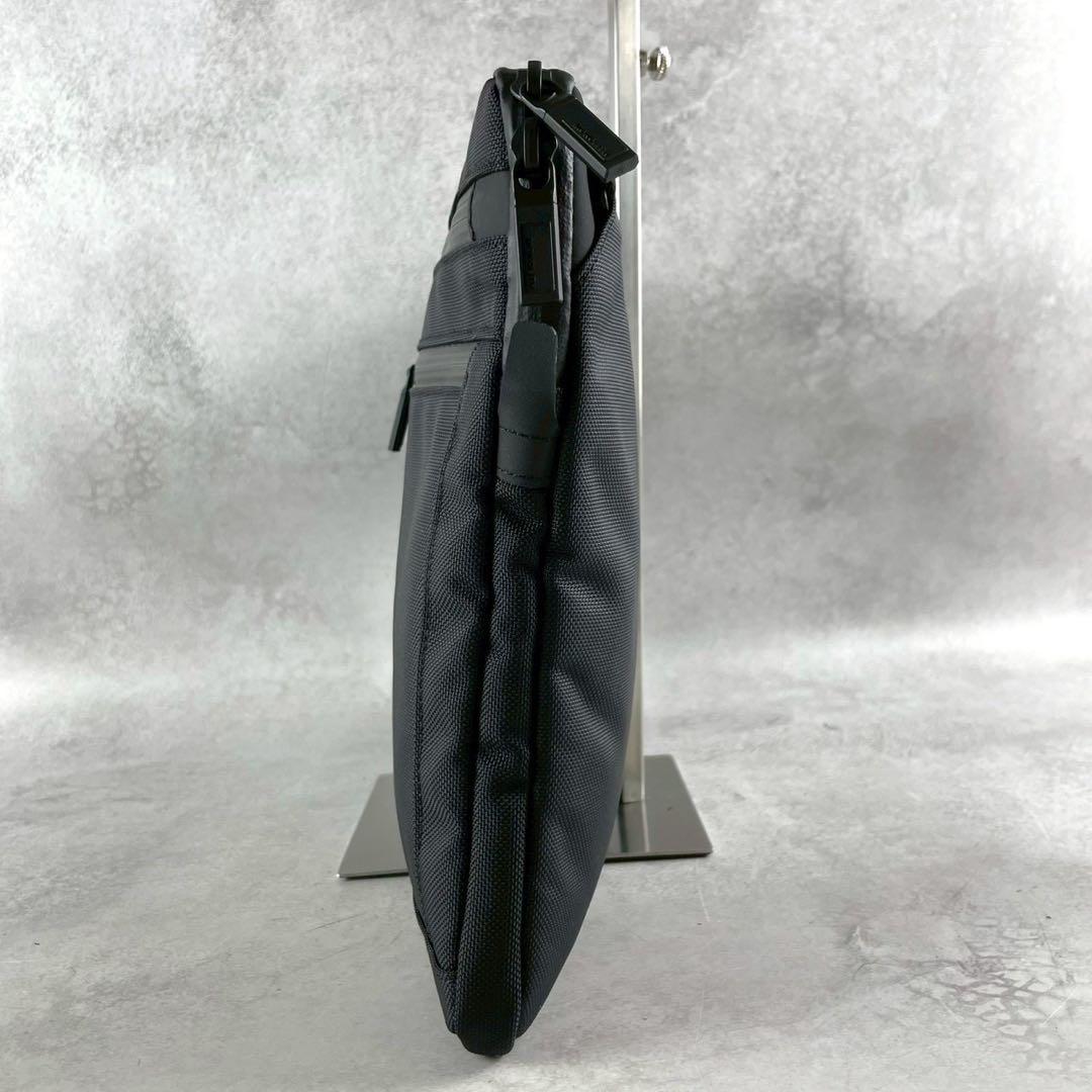 未使用級 2way✨MONOLITH PC CASE OFFICE クラッチ 黒