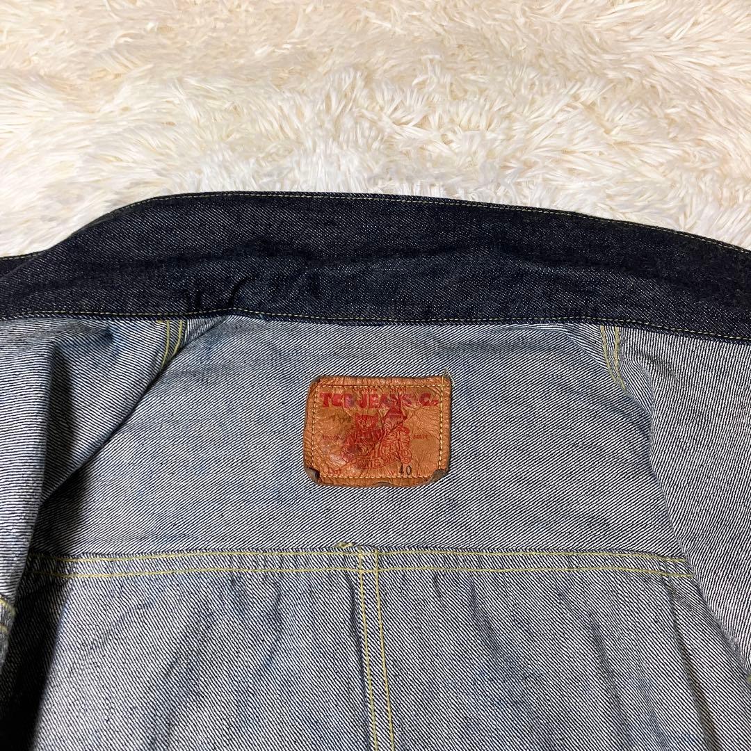 ☆極美品☆ TCBジーンズ s40's 大戦モデル ジャケット 赤タブ 40