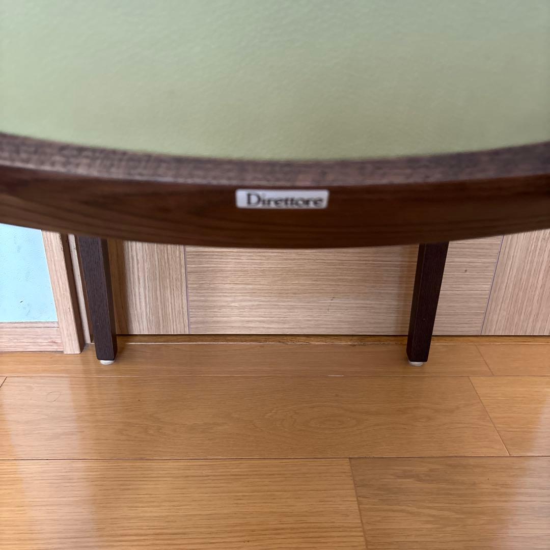 カリモク　Direttore ライトグリーン ダイニングチェア　2-1